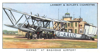 hanno at baghdad airport