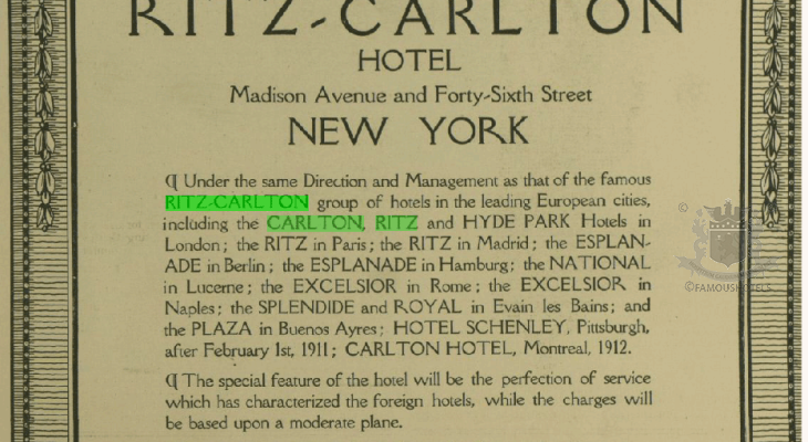 Ritz-Carlton: The Beginning