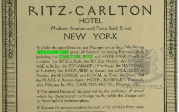 Ritz-Carlton: The Beginning
