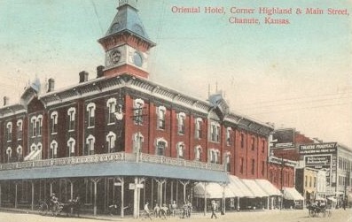 The Oriental Hotel in Chanute, Kansas