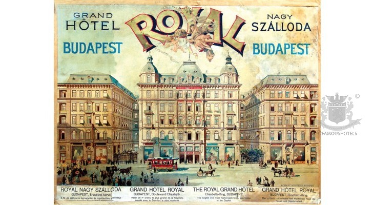 History Grand Hotel Royal (Corinthia Budapest)