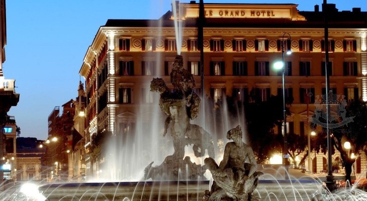 Present St Regis Grand Hotel, Rome