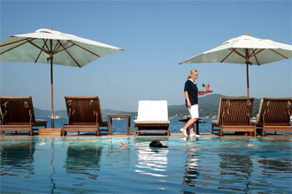 pool at schloss velden - famoushotels